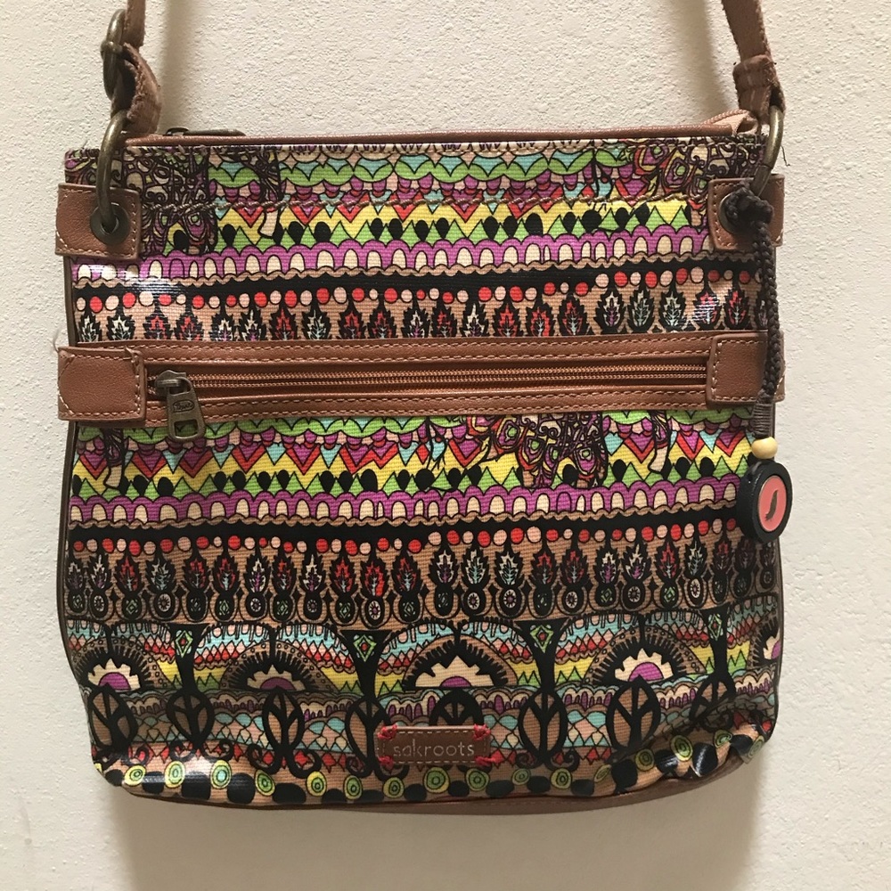 Sakroots Crossbody Bag Brown